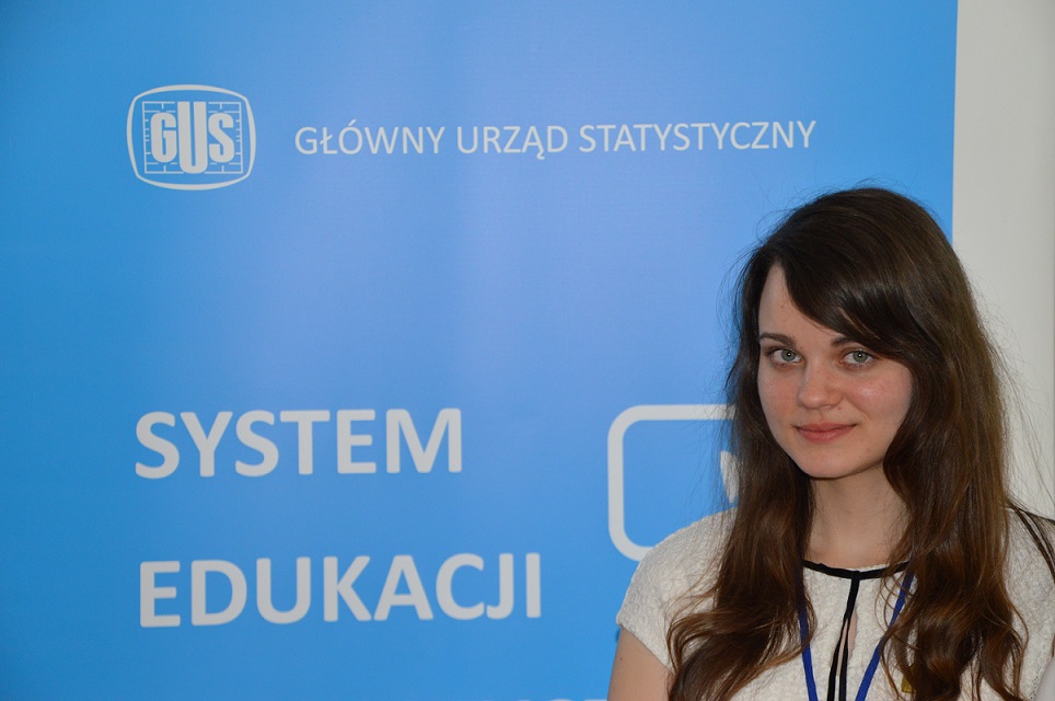 Paulina Orłowicz - zwyciężczyni I edycji Olimpiady Statstycznej